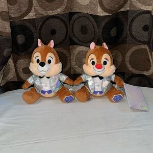 DISNEY EXCLUSIVE 100TH ANNIVERSARY CHIP & DALE Plush Set
